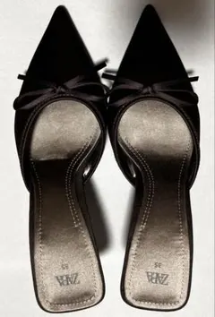 ZARA ヒール ミュール