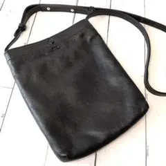 SEEKER サコッシュバッグ ショルダーバッグ レザー ミニショルダー　シボ革のサムネイル