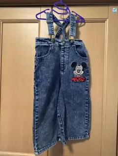 ミッキーマウス デニムサロペット micorrid