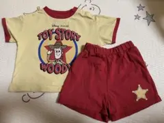 まとめ値引き◎ トイ・ストーリー ウッディ Tシャツとショートパンツセット