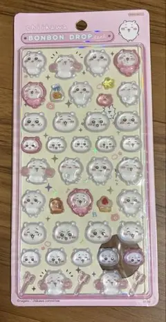 【新品、正規品】　ちいかわ　ボンボンドロップシール