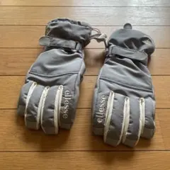 ellesse 防水指切りグローブ グレー