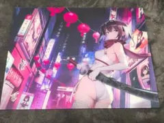 YukiAim 2024 KATANA ガラスマウスパッド