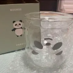 ミニオン☆様専用 MOOMOO ムームー　ダブルウォールグラス　だいふくぱんだ