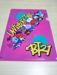 BT21　クリアファイル　くら寿司コラボ