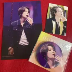 BTS ジミン センイルカップ⑤⑥のマスター様の缶バッジ ポストカード トレカ