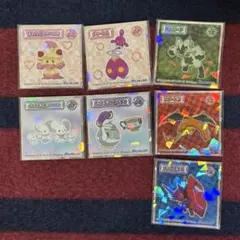 ポケモンウエハース ステッカー7枚セット