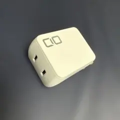 CIO 充電器　65W 2ポート　【ホワイト】