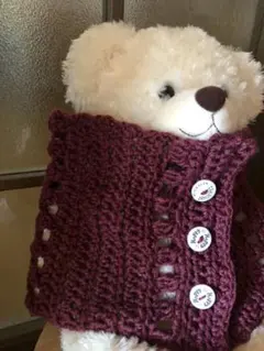 最終値下げ　ハンドメイド　スヌード（大）ボタン付き