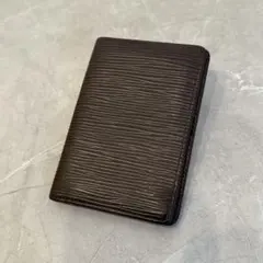 ◇ルイヴィトン パスケース エピ ブラウン メンズ レディース 現状品 ◇