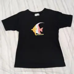 U.S.POLO ASSOCIATION 半袖 Tシャツ M 黒　魚柄のサムネイル