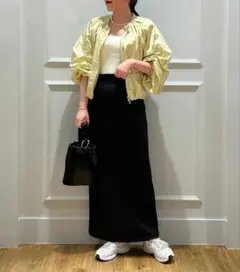 アパートバイローリーズ ギャザー ブルゾン