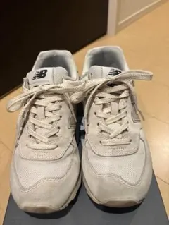 New Balance ホワイト 574 スニーカー