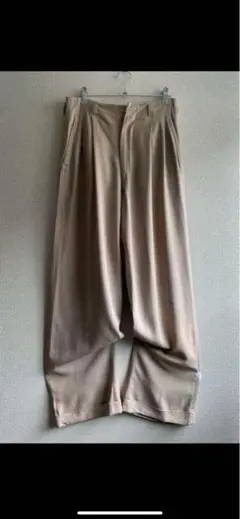 1950s rayon gabardine slacks "PINK"