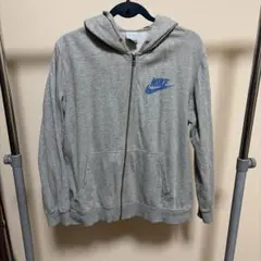 NIKE ジップアップパーカー グレー Mサイズ