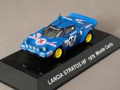 1/64 LANCIA STRATOS 1978Monte Carlo ミニカー