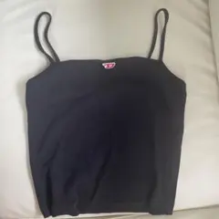 DIESEL T-HOP-D タンクトップ キャミソール ブラック　Sサイズ