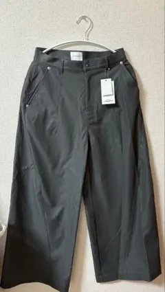 CamphorWood グレースーパーワイドバギーポリエステルスラックスSサイズ