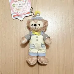 【ディズニー】　40周年　フロムオールオブアス　ダッフィー　ぬいぐるみバッジ