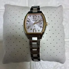 SEIKOルキア 1B22-0BB0 ピンク 電波ソーラー 10気圧防水