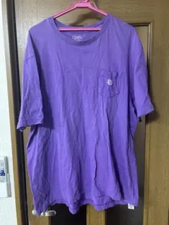 CHAPS Tシャツ ワンポイントロゴ オーバーサイズ パープルのサムネイル