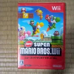 wiiソフト　スーパーマリオブラザーズwii