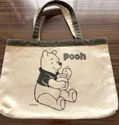 くまのプーさん キャンバス トートバッグ