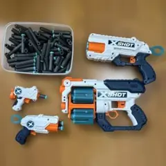 X-SHOT トイガンセット ハンドガンとライフル付きのサムネイル