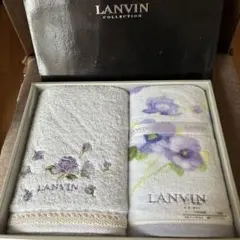 ランバン コレクション フェイスタオル ウォッシュ グラデーション 