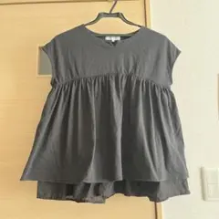 SEASON REASON Lサイズ 黒 フレアトップス