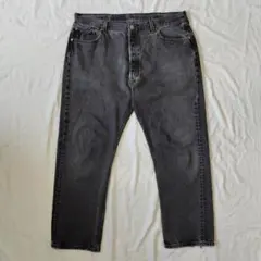 古着 90sUSA製 リーバイス 501 0660 後染ブラック W40 L30