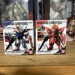 GUNDAM CONVERGE エールストライクガンダム、イージスガンダム