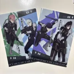 【限定コラボ】怪獣8号 × くら寿司 A4クリアファイル 2枚セット