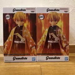 鬼滅の刃 grandista我妻善逸フィギュアセット BANPRESTO 鬼滅の刃 Grandista AGATSUMA ZENITSU 我妻善逸