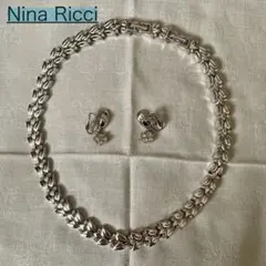 NINA RICCI ニナリッチ アクセサリー ネックレス イヤリング セット