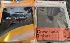 クルーネックTシャツ スタイルヒート