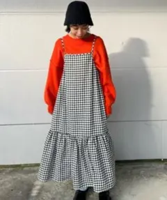 RODEO CROWNS チェックワンピース