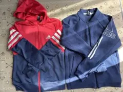 「アディダス 150 ジャージ 上着 2点 セット まとめ売り」