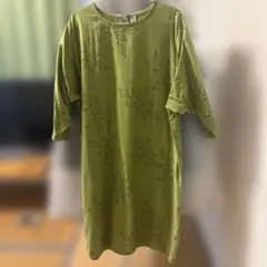 IROKOROMO JAPAN DESIGN チュニック 五分袖