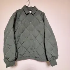 ガチャピン様専用 ユニクロ パフテックキルティングジャケットグリーンL タグ付き