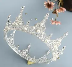 結婚式 シルバークラウン 着用画像あり