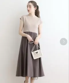 Couture Broochクチュールブローチ⭐︎ドッキングニットワンピース⭐︎M