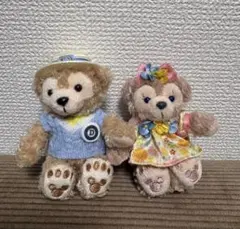 ダッフィーとシェリーメイ ぬいぐるみセット スプリングヴォヤッジ　ディズニーシー