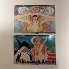 ワンピース コレクションカードガム しらほし 2枚セット