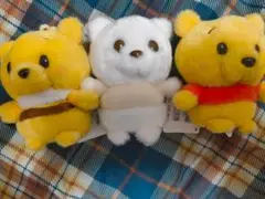 プーさん うるぽちゃ 3体セット