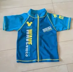 ​【美品】IGNIO イグニオ ミッキー 半袖ラッシュガード 水着 ブルー