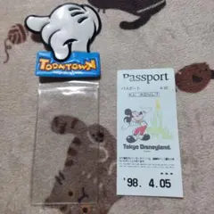 ディズニーToontown パスケース