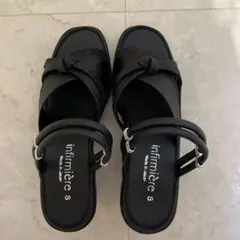infirmière s エレガンス美脚ヒール2WAYサンダル