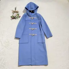 ダッフルコート 水色