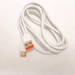 充電器USB A to USB type c ケーブル 1m ホワイト